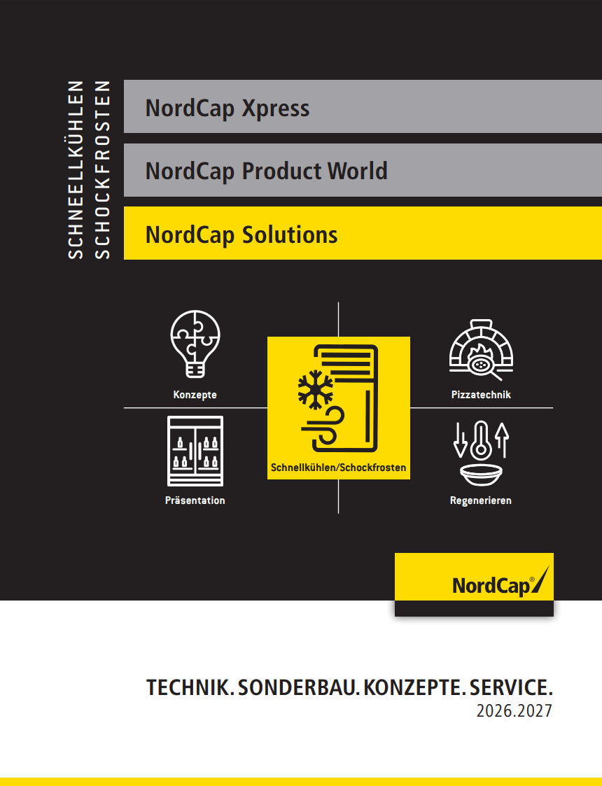 NordCap Schnellkühler & Schockfroster Kühl- und Tiefkühltechnik