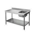 Edelstahl Cheftisch