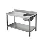 Edelstahl Cheftisch