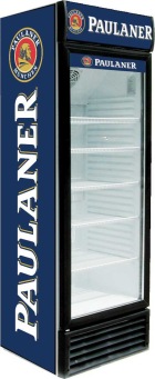 Kühlmöbel mit Werbung