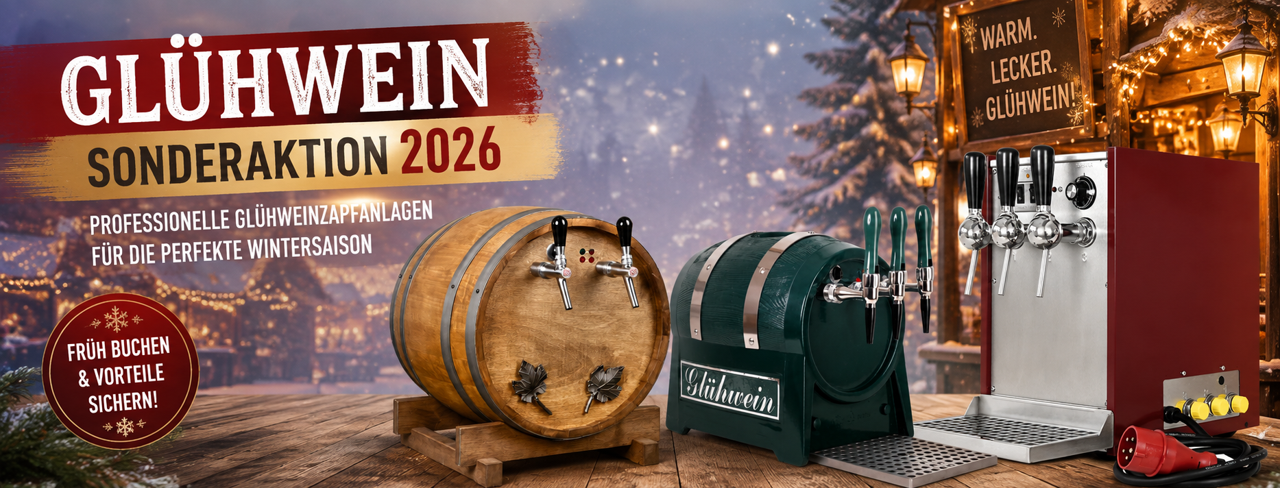 Ende August beginnt die Glühwein-Saison Ende August beginnt die Glühwein-Saison
