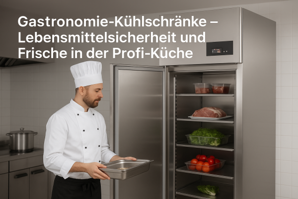 Gastronomie-Kühlschränke – Lebensmittelsicherheit und Frische in der Profi-Küche - 