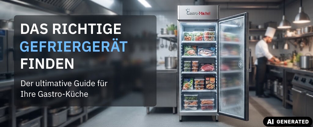 Das richtige Gefriergerät für Ihr Gewerbe