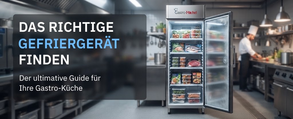 Das richtige Gefriergerät für Ihr Gewerbe
