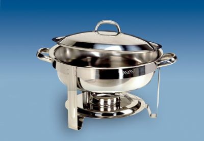 Chafing Dish rund mit Deckel - Modell CARLA