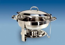 Chafing Dish rund mit Deckel - Modell CARLA