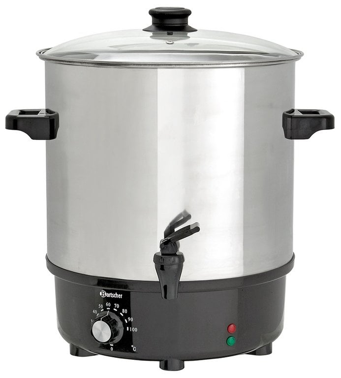 Glühweintopf 25 Liter – Profi Einkochtopf für Gastronomie