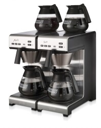 Doppel Kaffeemaschine Matic Twin 230 V mit Festwasseranschluß