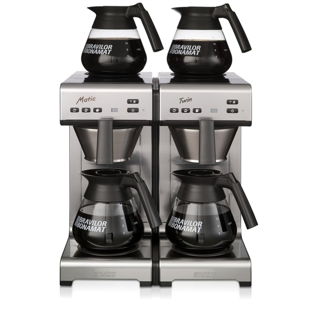Tissting Handfilter-Kaffeemaschine – 400 Ml, Mit Edelstahlfilter & Glaskanne, Holzhals