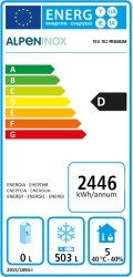 Umluft-Gewerbetiefkühlschrank TKU 702 Premium