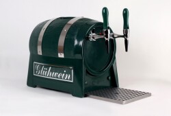 Glühwein-Durchlauferhitzer Fass grün 3 kW -...