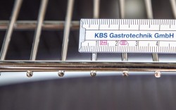 Tischkühlvitrine schwarz RT-78 G LED