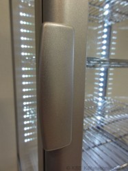 Tischkühlvitrine RT-78 G LED (silber)