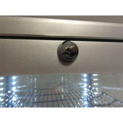 Tischkühlvitrine RT-78 G LED (silber)