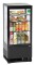 Mini-Kühlvitrine 78L schwarz