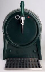 Glühwein-Durchlauferhitzer Fass schwarz 3 kW -...