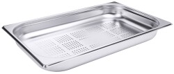 GN-Behälter gelocht - Edelstahl - GN 1/1 - Tiefe 65 mm