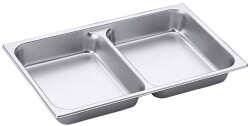 Abteilbehälter - Edelstahl - GN 1/1 - 3 Liter Tiefe...