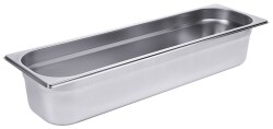 Contacto Edelstahl GN-Behälter GN 2/4 Tiefe 100 mm...