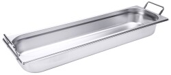 Contacto Edelstahl GN-Behälter mit Griffen GN 2/4...