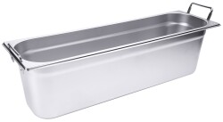 Contacto Edelstahl GN-Behälter mit Griffen GN 2/4...