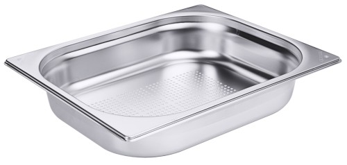 Contacto GN-Behälter gelocht Edelstahl GN 1/2 Tiefe 65 mm