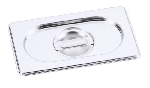 GN-Deckel - Edelstahl - GN 1/9 Serie 7000