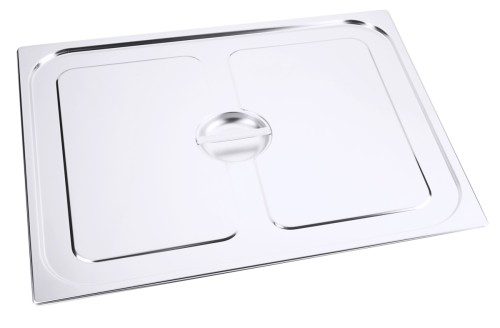 GN-Deckel - Edelstahl - GN 2/1 Serie 7000