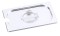 GN-Deckel mit Löffelausschnitt - Edelstahl - GN 1/4