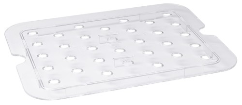 Einlegeboden gelocht - Polycarbonat - GN 1/2