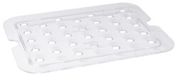 Einlegeboden gelocht - Polycarbonat - GN 1/2
