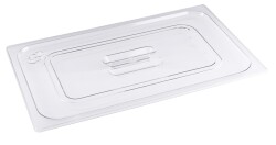 GN-Deckel mit Griffmulden - Polycarbonat - GN 1/1