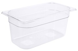 GN-Behälter - Polycarbonat - GN 1/3 - Tiefe 150 mm