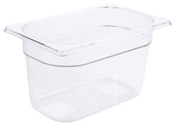 GN-Behälter - Polycarbonat - GN 1/4 - Tiefe 100 mm