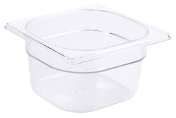 GN-Behälter - Polycarbonat - GN 1/6 - Tiefe 100 mm
