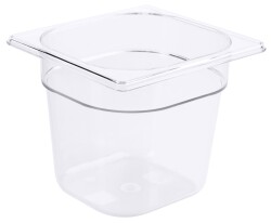 GN-Behälter - Polycarbonat - GN 1/6 - Tiefe 150 mm