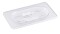 GN-Deckel mit Griffmulden - Polycarbonat - GN 1/9