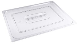 GN-Deckel mit Griffmulden - Polycarbonat - GN 2/1