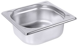 Contacto GN-Behälter - Edelstahl - GN 1/6 - Tiefe 65...