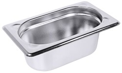 Contacto GN-Behälter - Edelstahl - GN 1/9 - Tiefe 65...