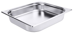 Contacto GN-Behälter - Edelstahl - GN 2/3 - Tiefe 65...