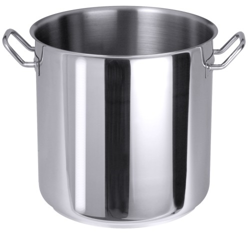 Contacto Kochtopf Edelstahl tiefe Form 6 L. ø 20cm H 19,5 cm Serie 2000