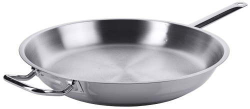 Contacto Bratpfanne Edelstahl ø 40 cm Höhe 7 cm Serie 2000