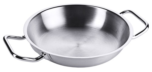 Contacto Paella-Pfanne Edelstahl ø 20 cm Höhe 4,5 cm Serie 2100