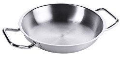 Contacto Paella-Pfanne Edelstahl ø 20 cm Höhe...