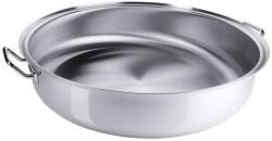 Contacto Paella-Pfanne Edelstahl ø 58 cm Höhe...