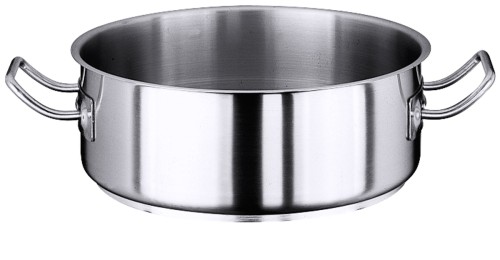 Contacto Bratentopf flach 24 Liter ø 40 cm Höhe 19,5 cm Serie 2100