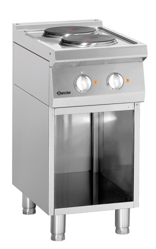 Elektroherd - 2 Platten mit offenem Unterbau - Serie 700