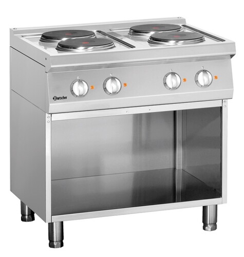 Elektroherd - 4 Platten mit offenem Unterbau Serie 700