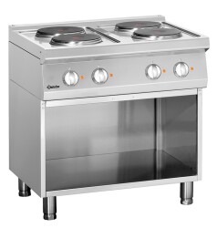 Elektroherd - 4 Platten mit offenem Unterbau Serie 700